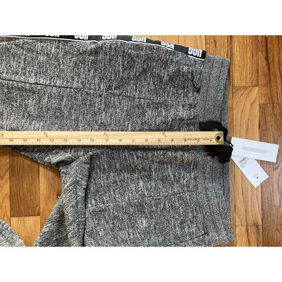 Ugg Australia Womens Medium Iris Terry Track Pant Gray Stripe Tapered Sweatpants - Picture 5 of 7